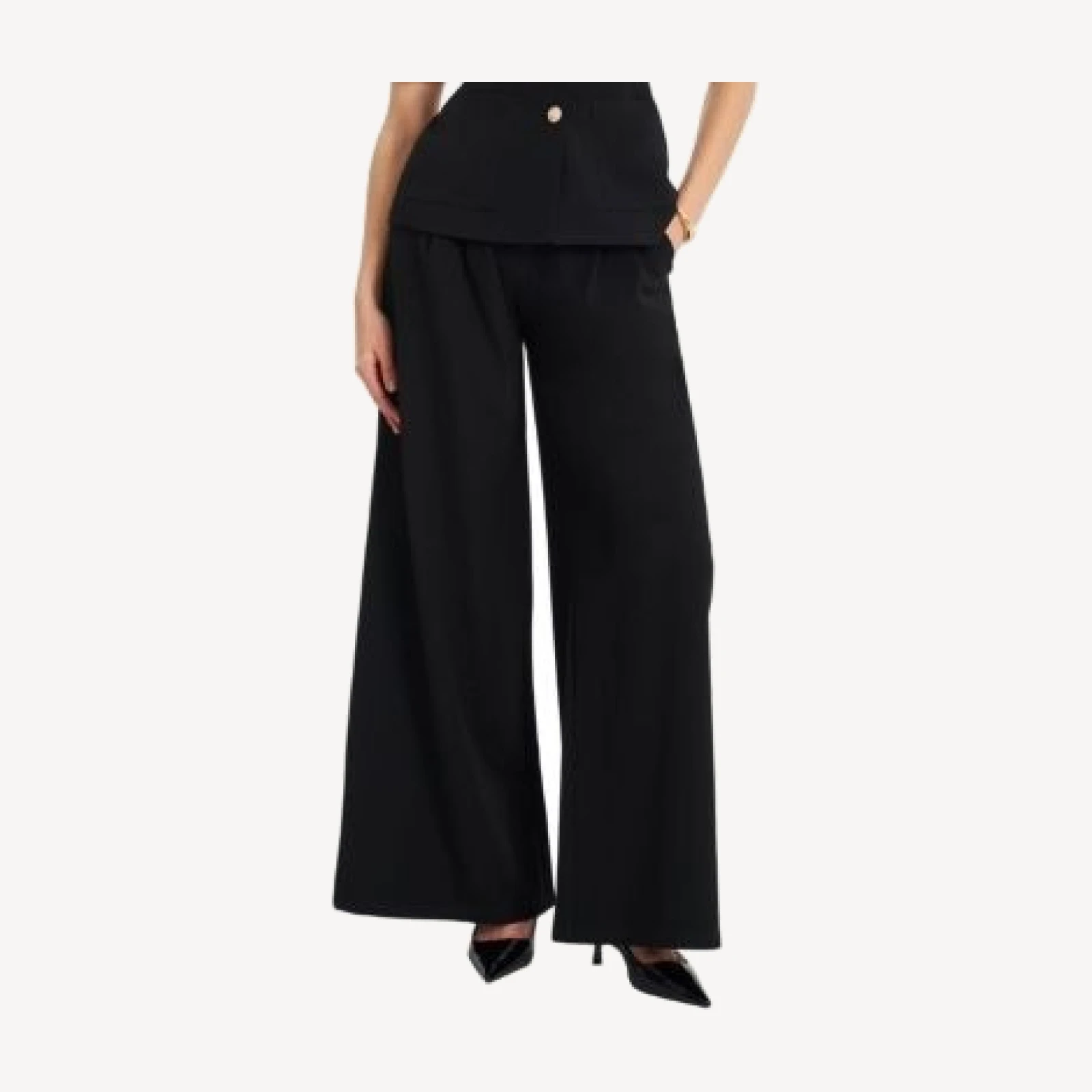 Miss Circle Aleeza Wide Leg Suit Pants