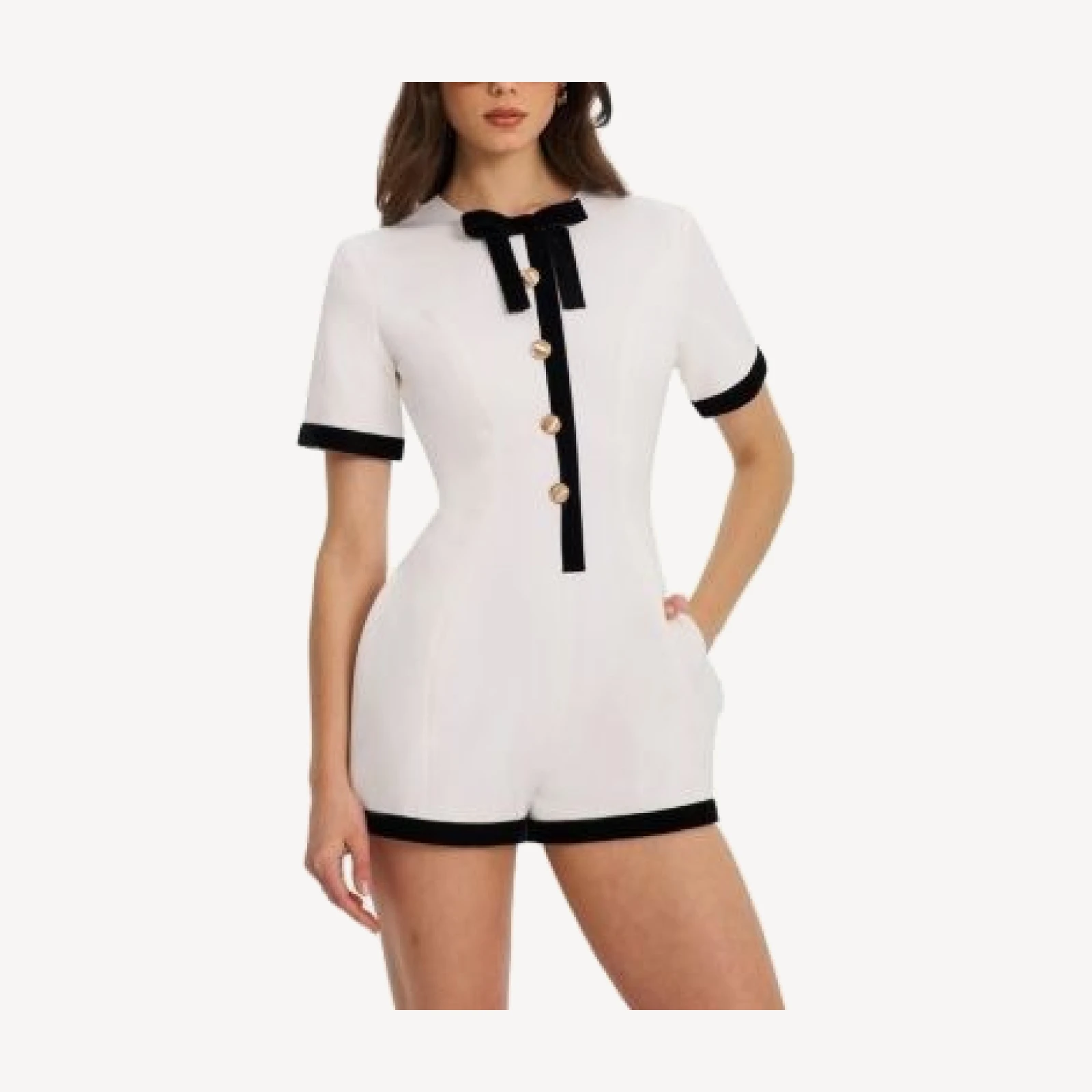 Miss Circle Idina Business Casual Rompers
