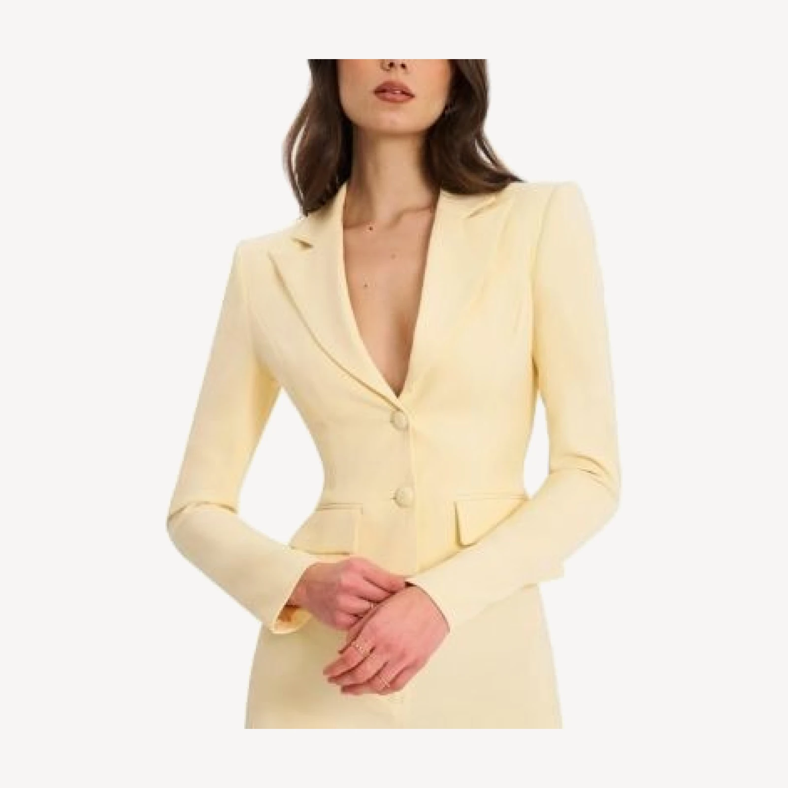 Miss Circle Quinne Business Casual Slim-fit Blazer
