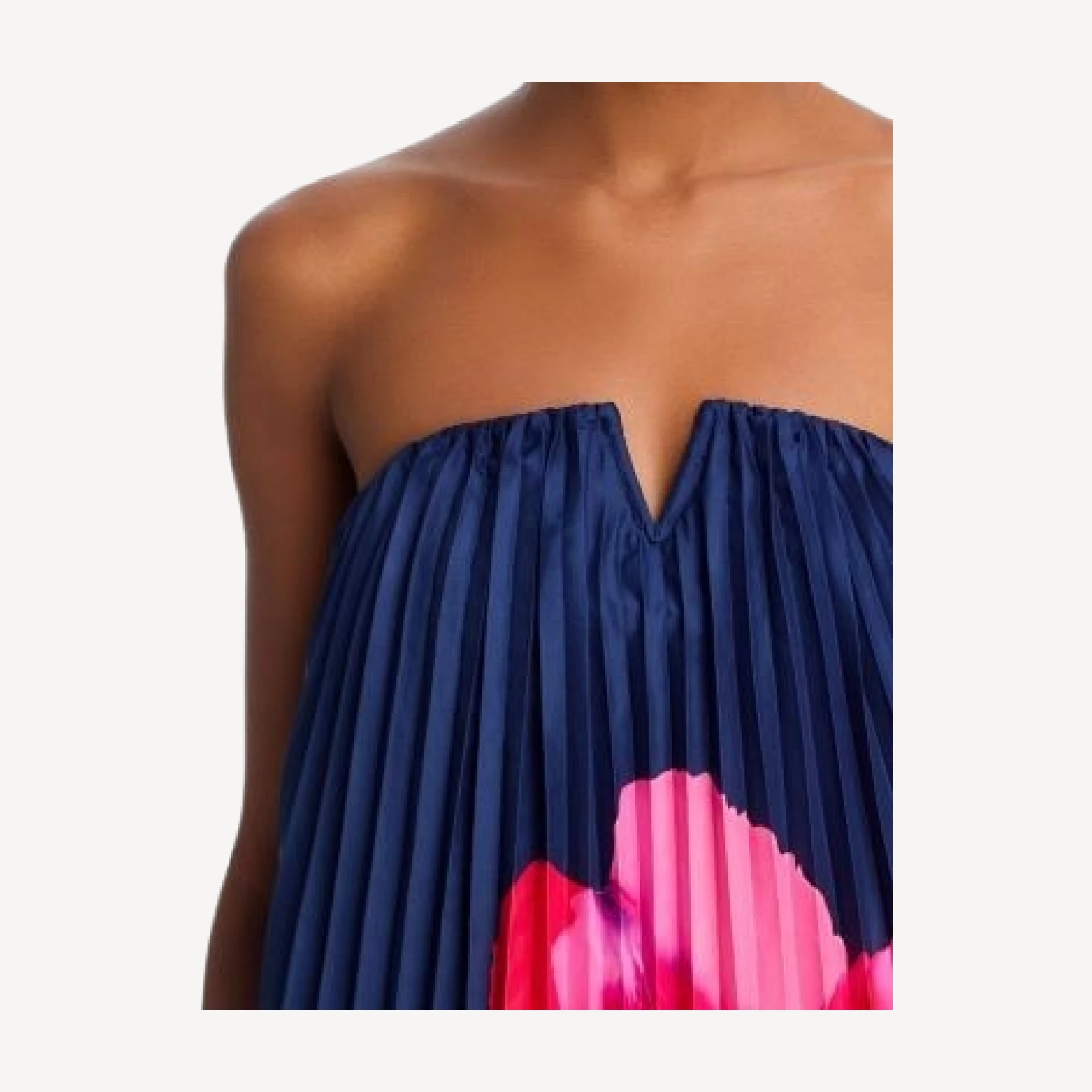 Aqua Strapless Maxi Dress - Exclusive