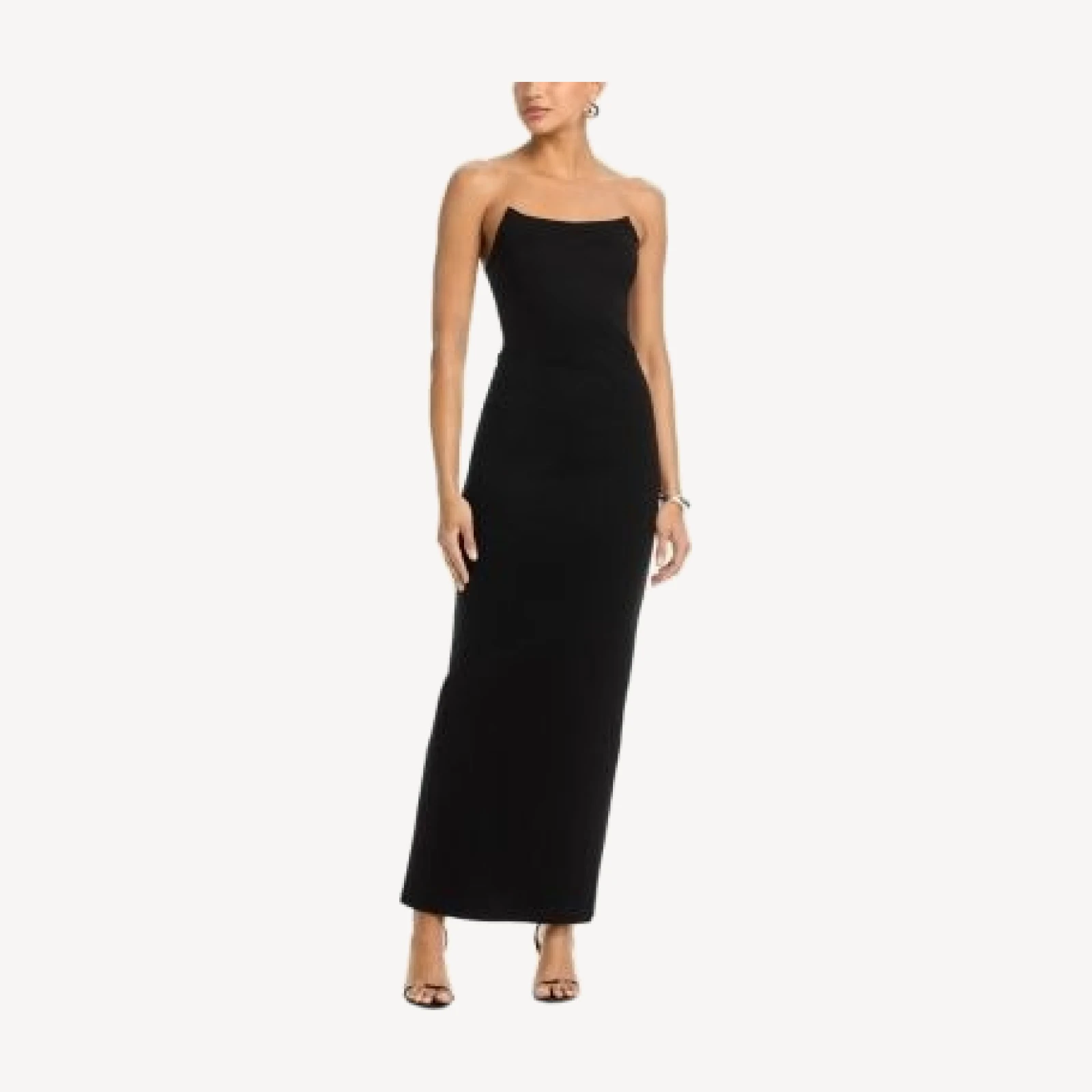 Aqua Strapless Maxi Dress - Exclusive