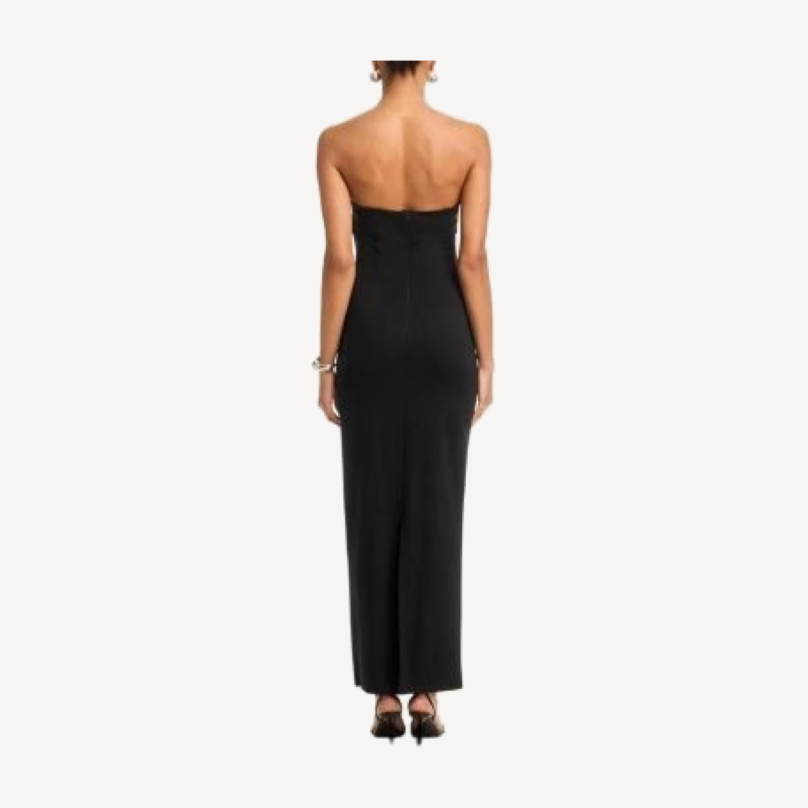 Aqua Strapless Maxi Dress - Exclusive