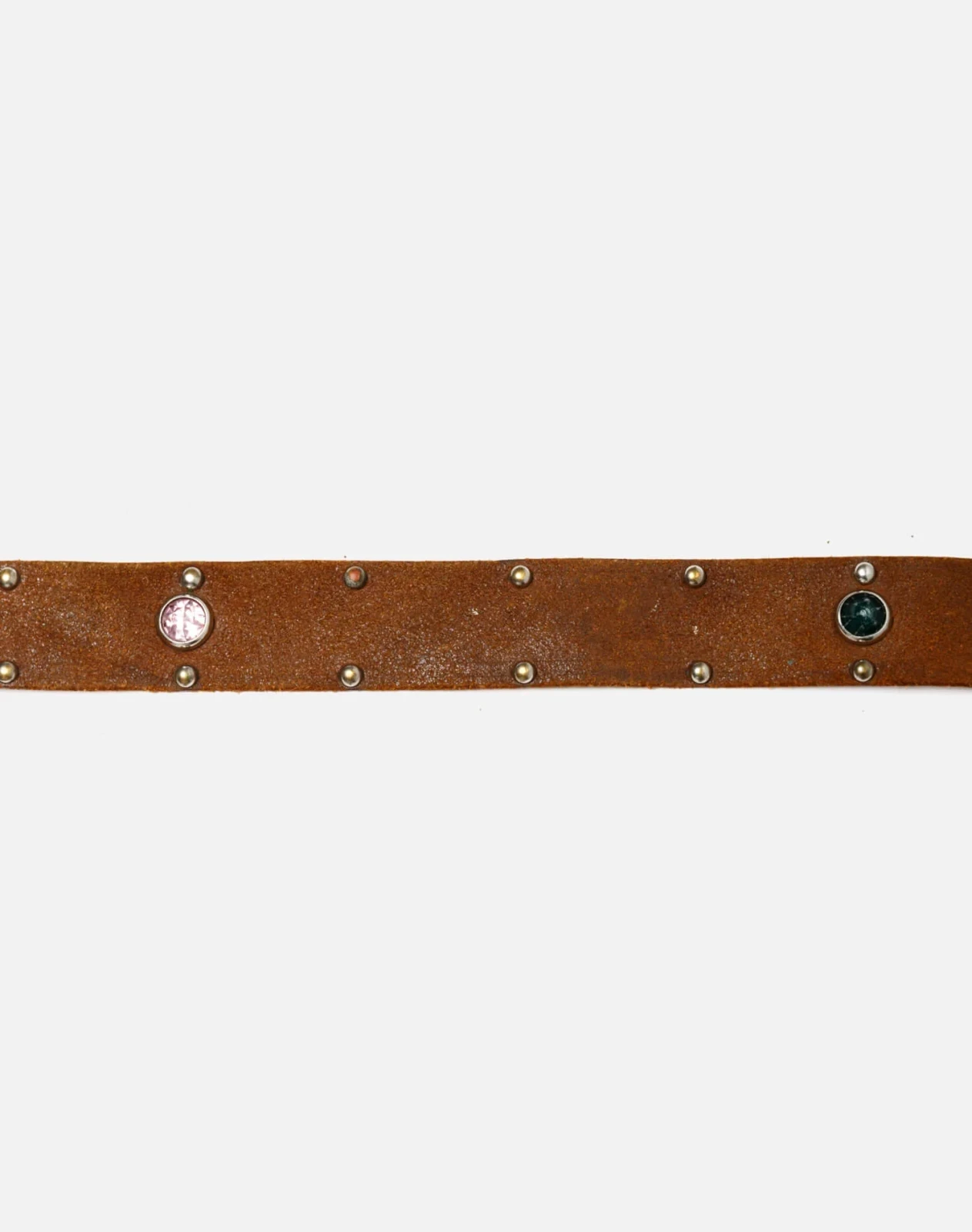 RE/DONE Marketplace | 40s Suede Jeweled Belt | Vintage Belts
