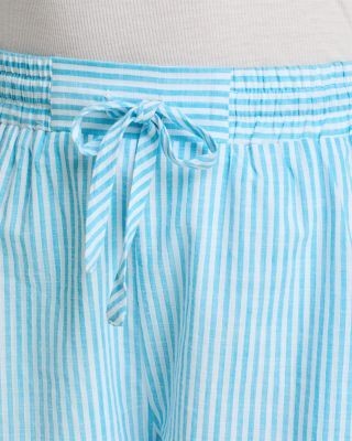 Aqua Stripe Shorts - Exclusive