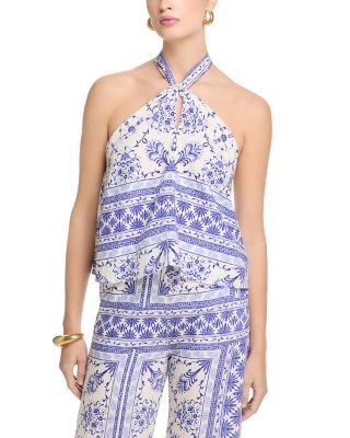 Aqua Boarder Halter Top - Exclusive