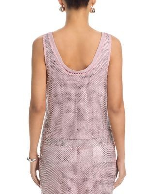 Aqua Crystal Mesh Top - Exclusive