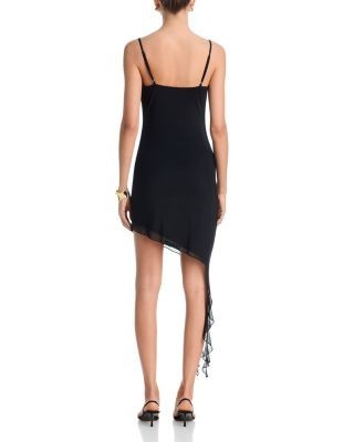 Aqua Mesh Mini Dress - Exclusive