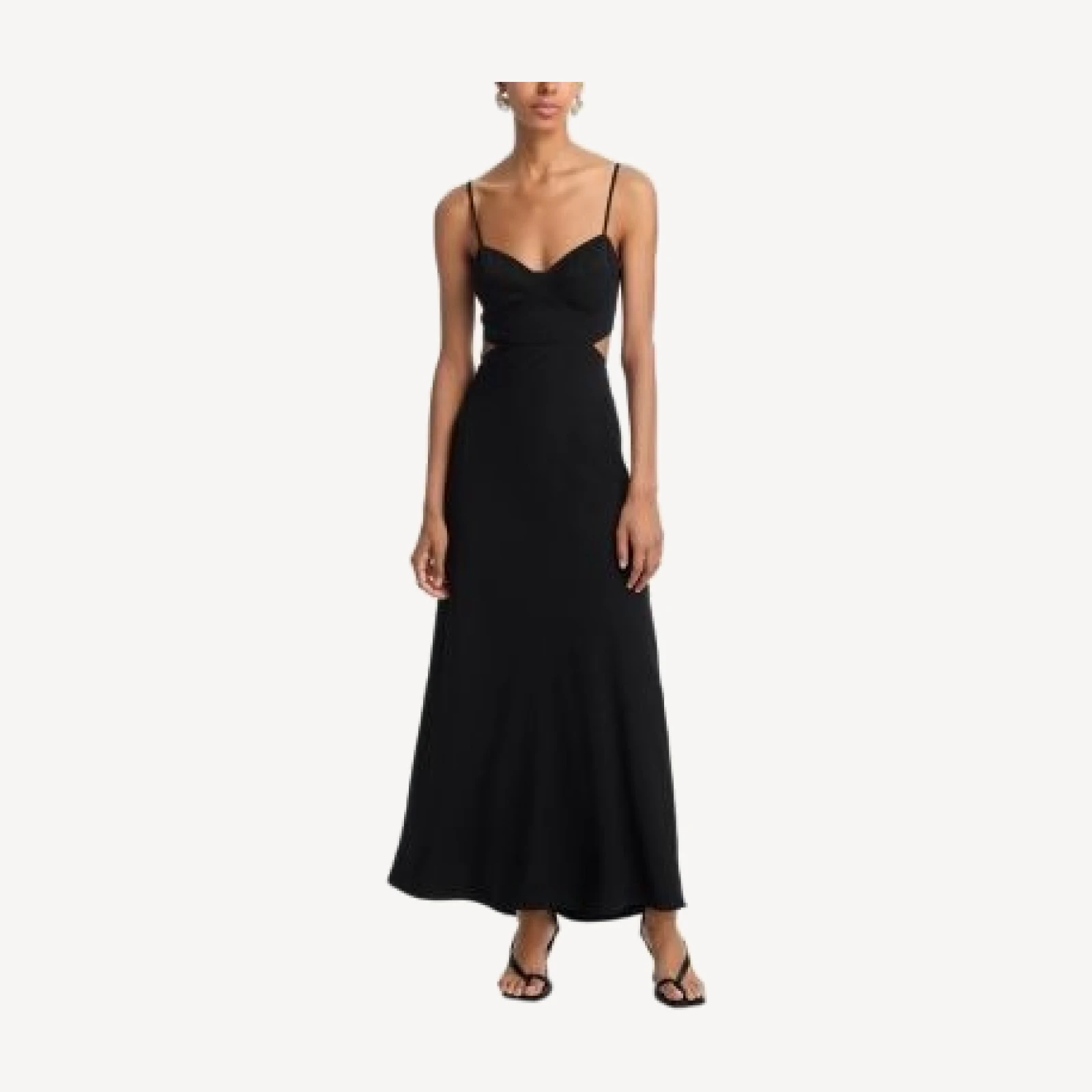 Aqua Bra Top Maxi Dress - Exclusive