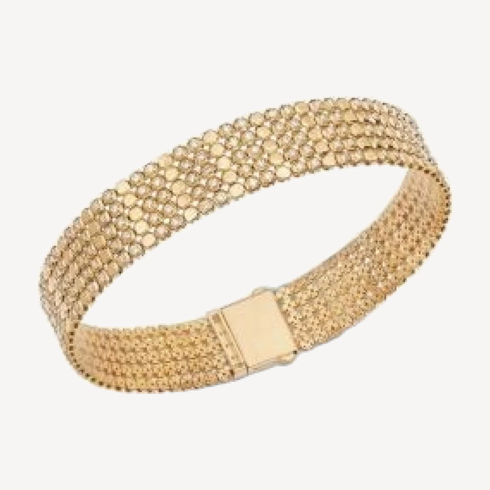 Bloomingdale's Fine Collection Diamond Mesh Bracelet in 14K Yellow Gold, 2.0 tcw