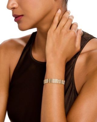 Bloomingdale's Fine Collection Diamond Mesh Bracelet in 14K Yellow Gold, 2.0 tcw