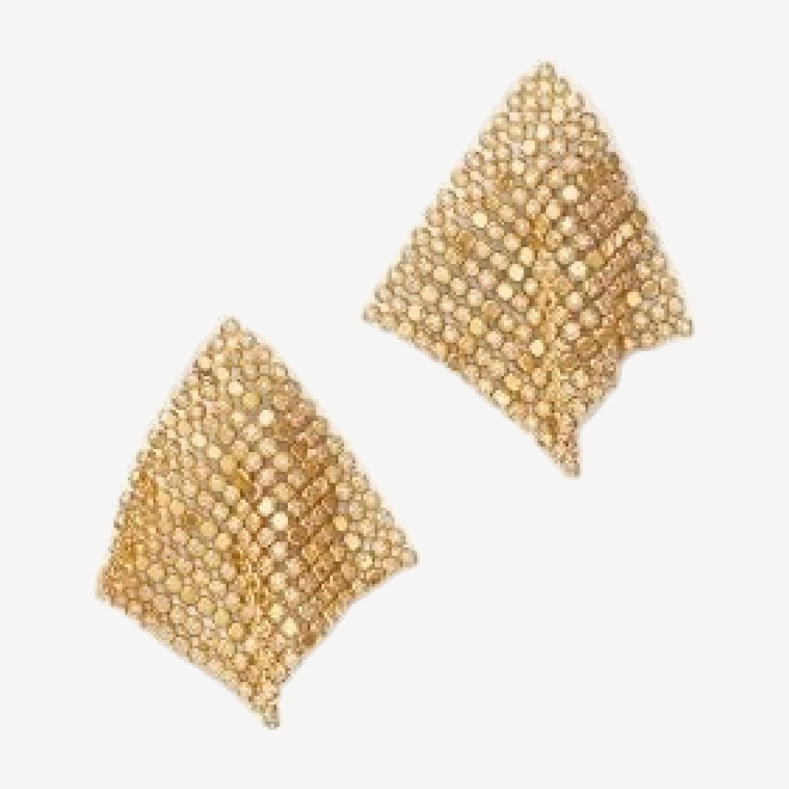 Bloomingdale's Fine Collection Diamond Mesh Earrings in 14K Yellow Gold, 2.0 tcw