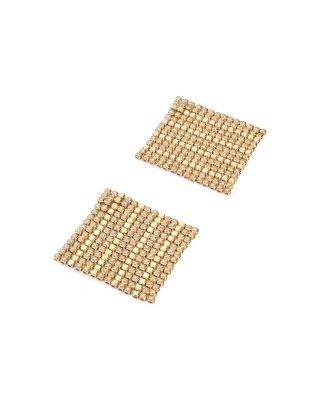 Bloomingdale's Fine Collection Diamond Mesh Earrings in 14K Yellow Gold, 2.0 tcw