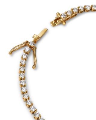 Bloomingdale's Fine Collection Diamond Three Prong Tennis Bracelet in 14K Gold, 3.0 tcw