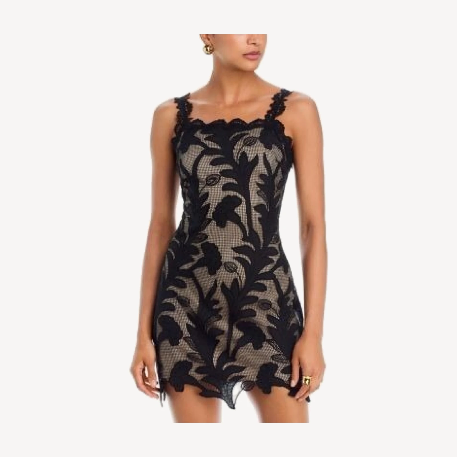 Aqua Lace Mini Dress - Exclusive