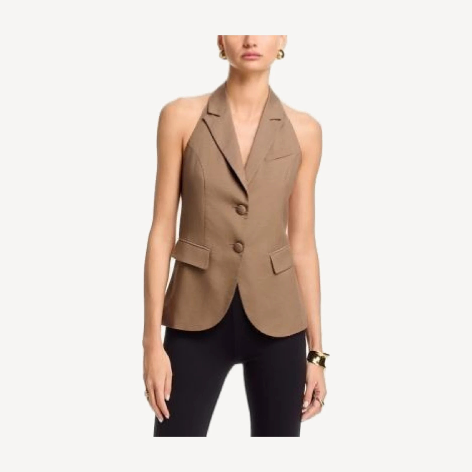 Aqua Halter Vest - Exclusive