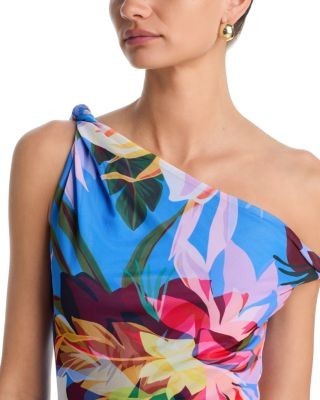Aqua Mesh Strapless Maxi Dress - Exclusive