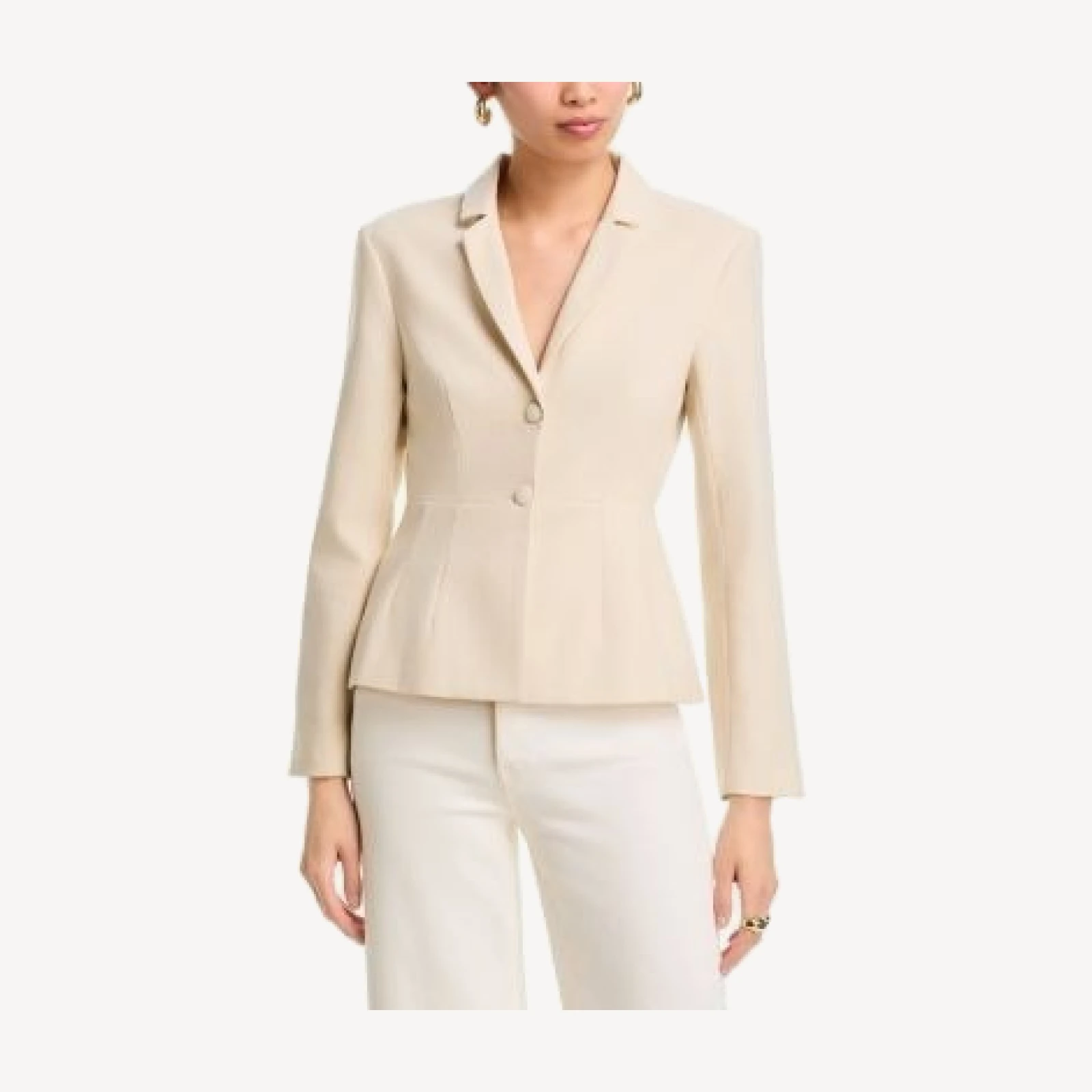 Aqua Two Button Jacket - Exclusive