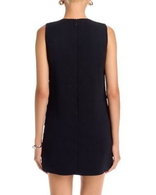 Aqua Fringe Front Mini Dress - Exclusive