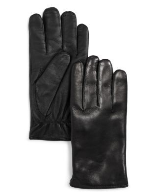 Labonia Cashmere Lined Leather Tech Gloves - Exclusive