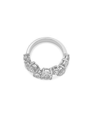 Bloomingdale's Fine Collection Diamond Scatter Cluster Band in 14K White Gold, 3.0 tcw