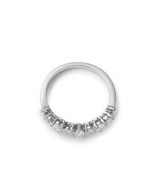 Bloomingdale's Fine Collection Diamond Pear & Round Band in 18K Gold, 1.02 tcw