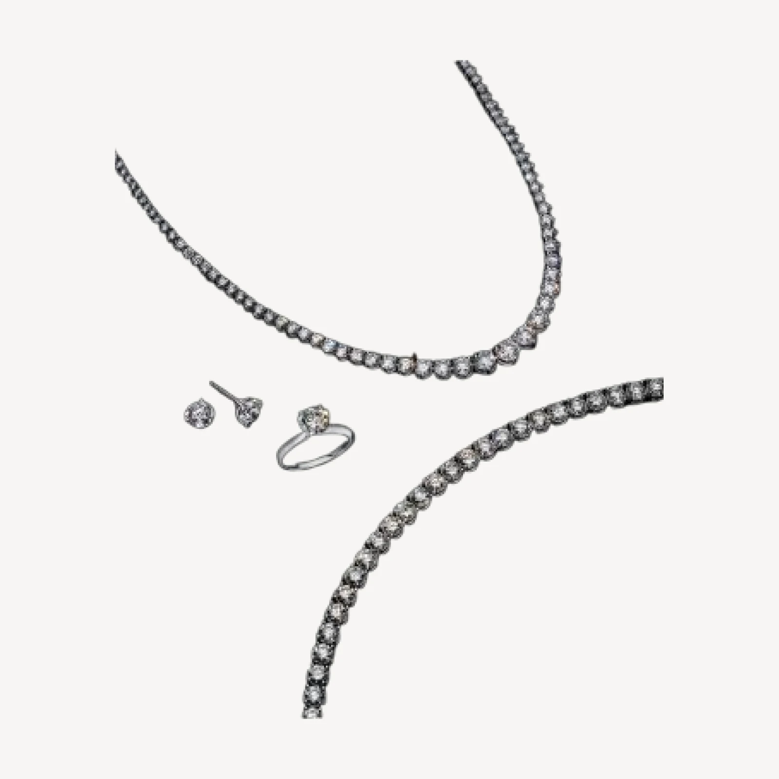 Bloomingdale's Fine Collection Certified Diamond Tennis Bracelet in 14K White Gold, 15.0 tcw