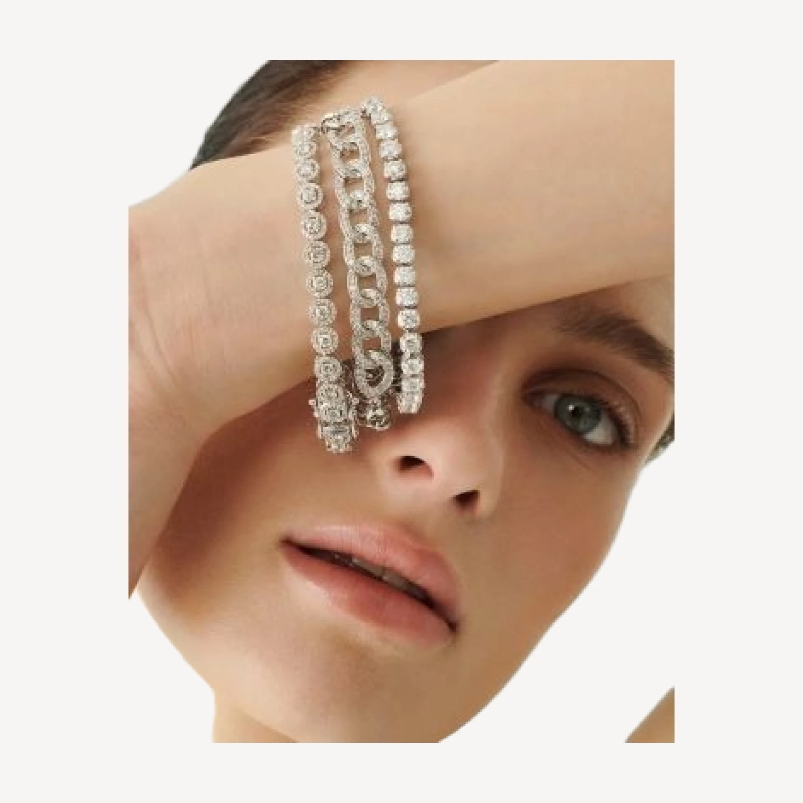 Bloomingdale's Fine Collection Certified Diamond Tennis Bracelet in 14K White Gold, 10.0 tcw