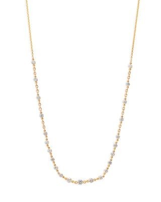 Bloomingdale's Fine Collection Diamond Necklace in 14K Yellow Gold, 4.0 tcw