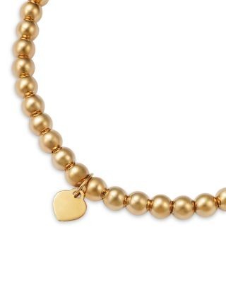 Bloomingdale's Fine Collection Diamond Beaded Flexible Bracelet in 14K Yellow Gold, 0.20 tcw