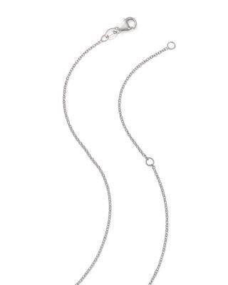 Bloomingdale's Fine Collection Diamond Cross Pendant Necklace in 14K White Gold, 0.30 tcw
