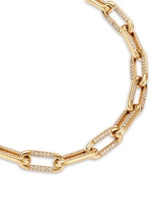 Bloomingdale's Fine Collection Diamond Open Link Bracelet in 14K Yellow Gold, 2.0 tcw