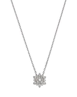 Bloomingdale's Fine Collection Diamond Pendant Necklace in 14K White Gold, 0.50 tcw