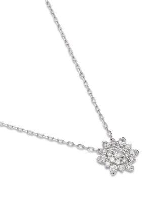Bloomingdale's Fine Collection Diamond Pendant Necklace in 14K White Gold, 0.50 tcw