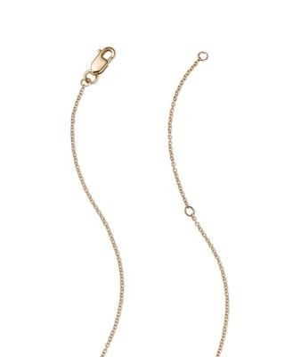 Diamond Station Necklace in 14K Yellow Gold, 0.50 tcw