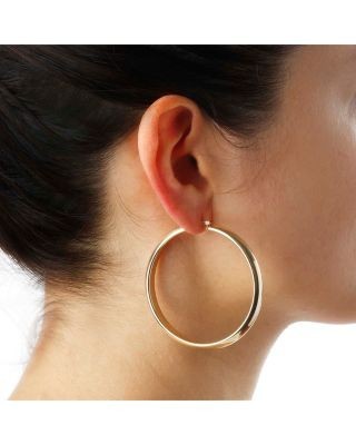 Bloomingdale's Fine Collection 14K Yellow Gold Hoop Earrings
