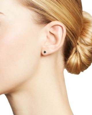 Bloomingdale's Fine Collection Black Diamond Stud Earrings in 14K Yellow Gold, 0.50 tcw