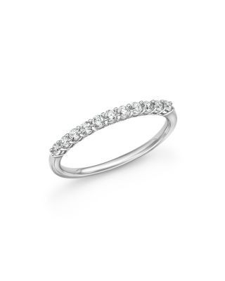 Diamond Band in 14K White Gold, .33 tcw