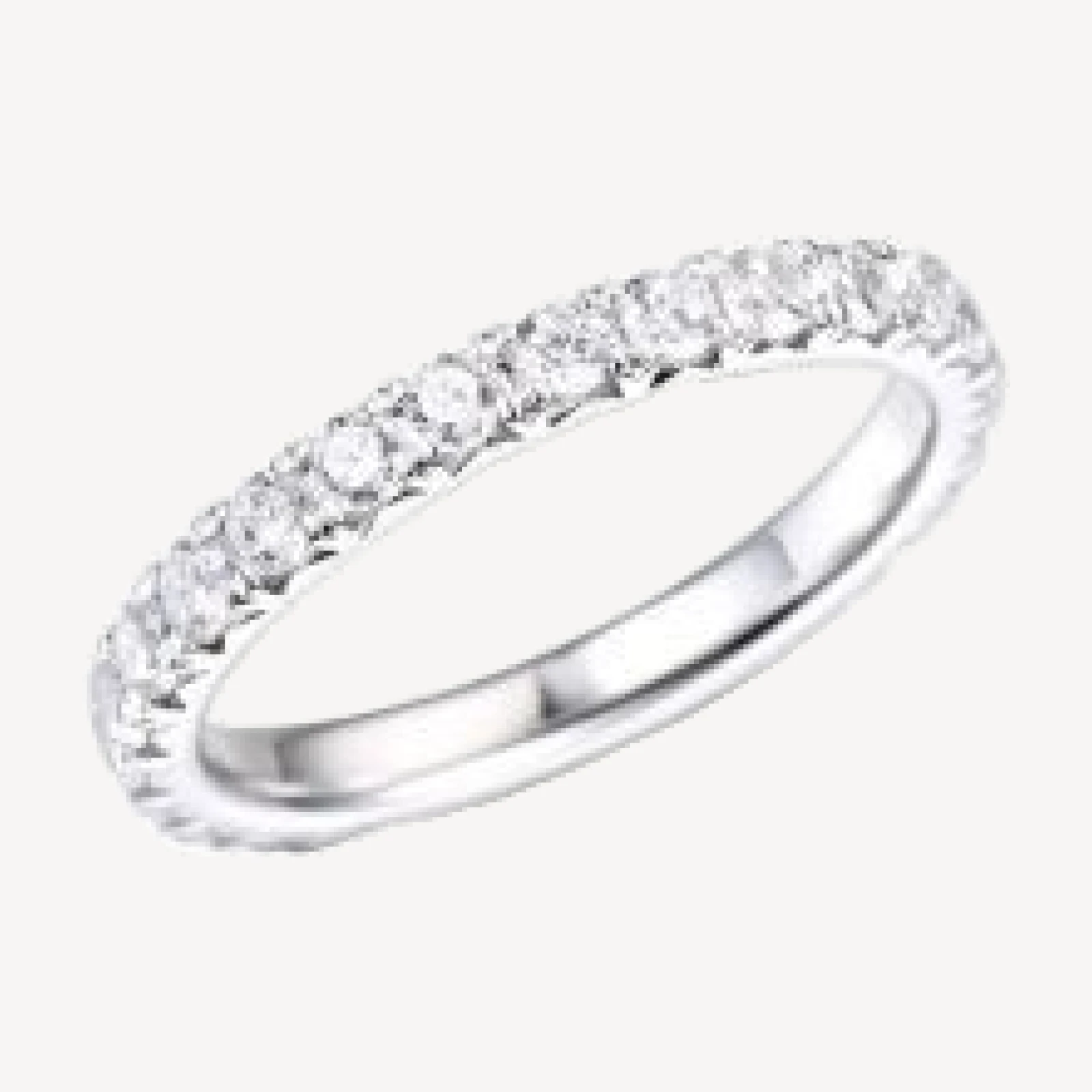 Bloomingdale's Fine Collection Diamond Eternity Band in 14K White Gold, 1.0 tcw