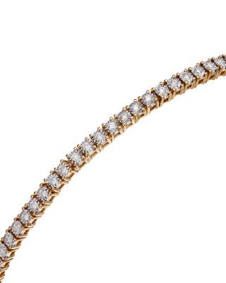 Bloomingdale's Fine Collection Diamond Tennis Bracelet in 14K Yellow Gold, 0.50 tcw