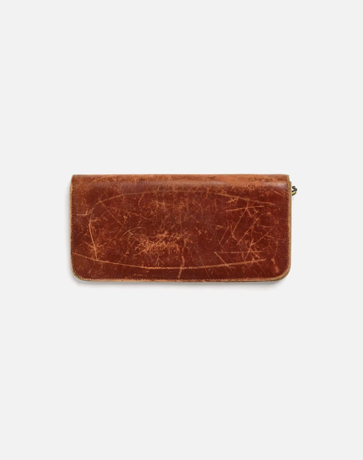70s Leather Trucker Wallet - #1