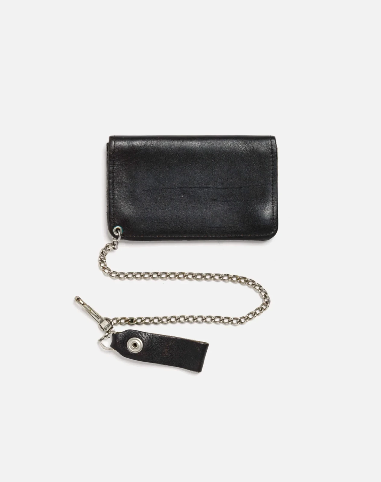 60s Leather Trucker Chain Wallet - #2