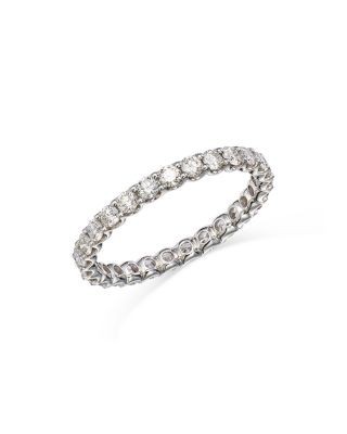 Bloomingdale's Fine Collection Diamond Eternity Band in 14K White Gold, 1.0 tcw