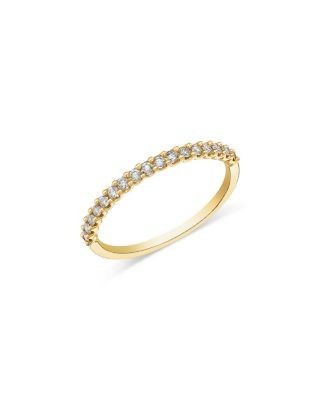 Bloomingdale's Fine Collection Diamond Stack Band in 14K Yellow Gold, 0.25 tcw