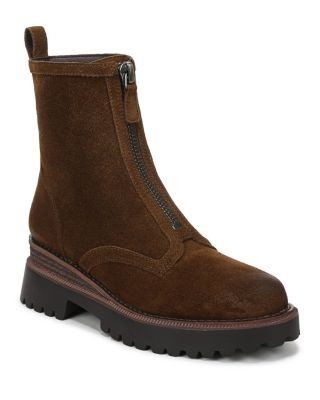 Sam Edelman Women's Grove Zip Front Suede Boots