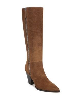 Veronica Beard Women's Levanne Suede Knee High Boots