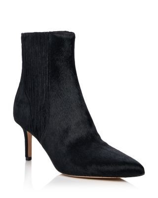 Veronica Beard Women's Lisa 70 Calf Hair Booties