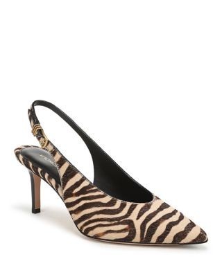 Veronica Beard Women's Luciana Calf Hair Slingbacks