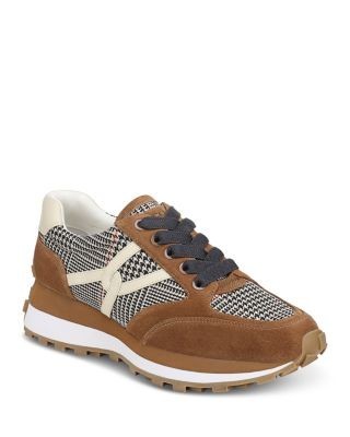 Veronica Beard Women's Valentina Shearling Lined Suede Sneakers