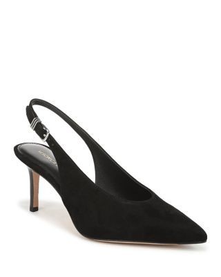 Veronica Beard Women's Luciana Suede Slingback Pumps
