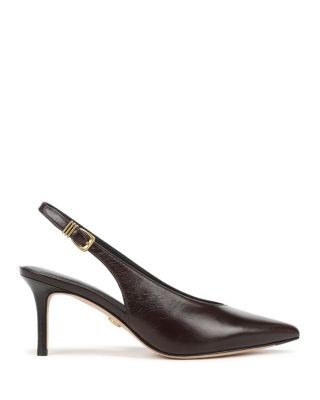 Veronica Beard Women's Luciana Leather Slingbacks